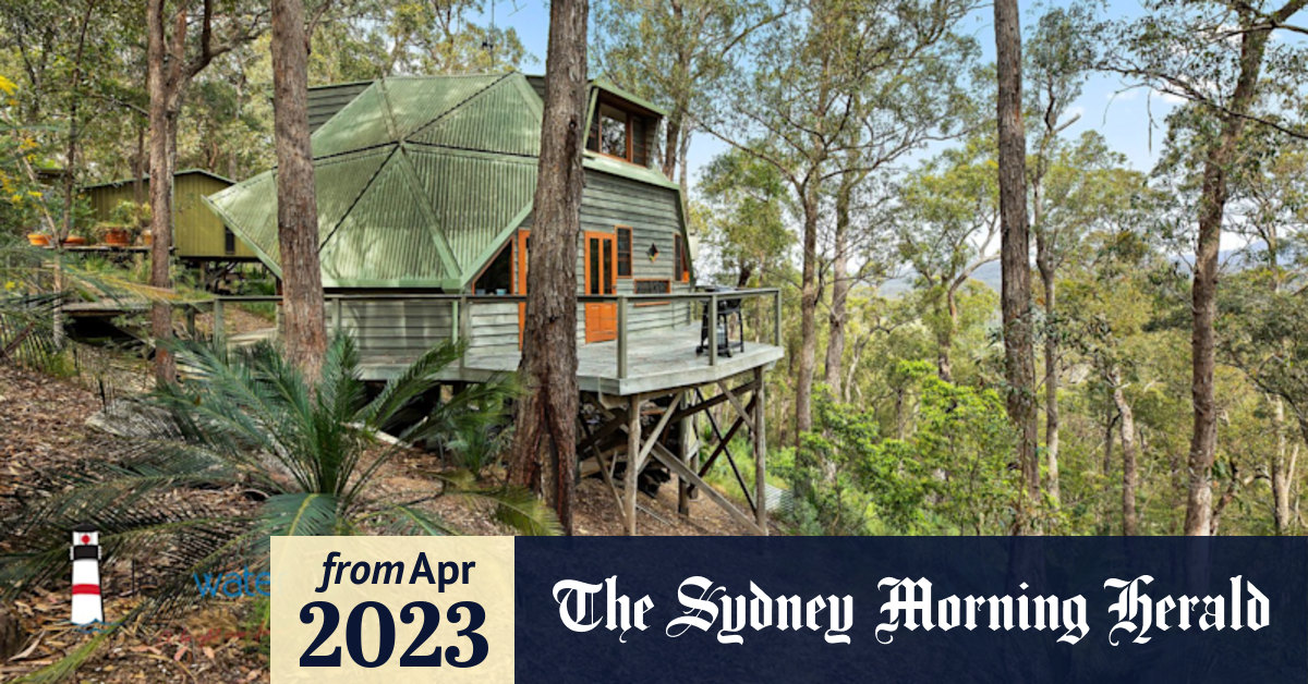 NSW property Dome House on NSW South Coast shaped like a 50cent piece